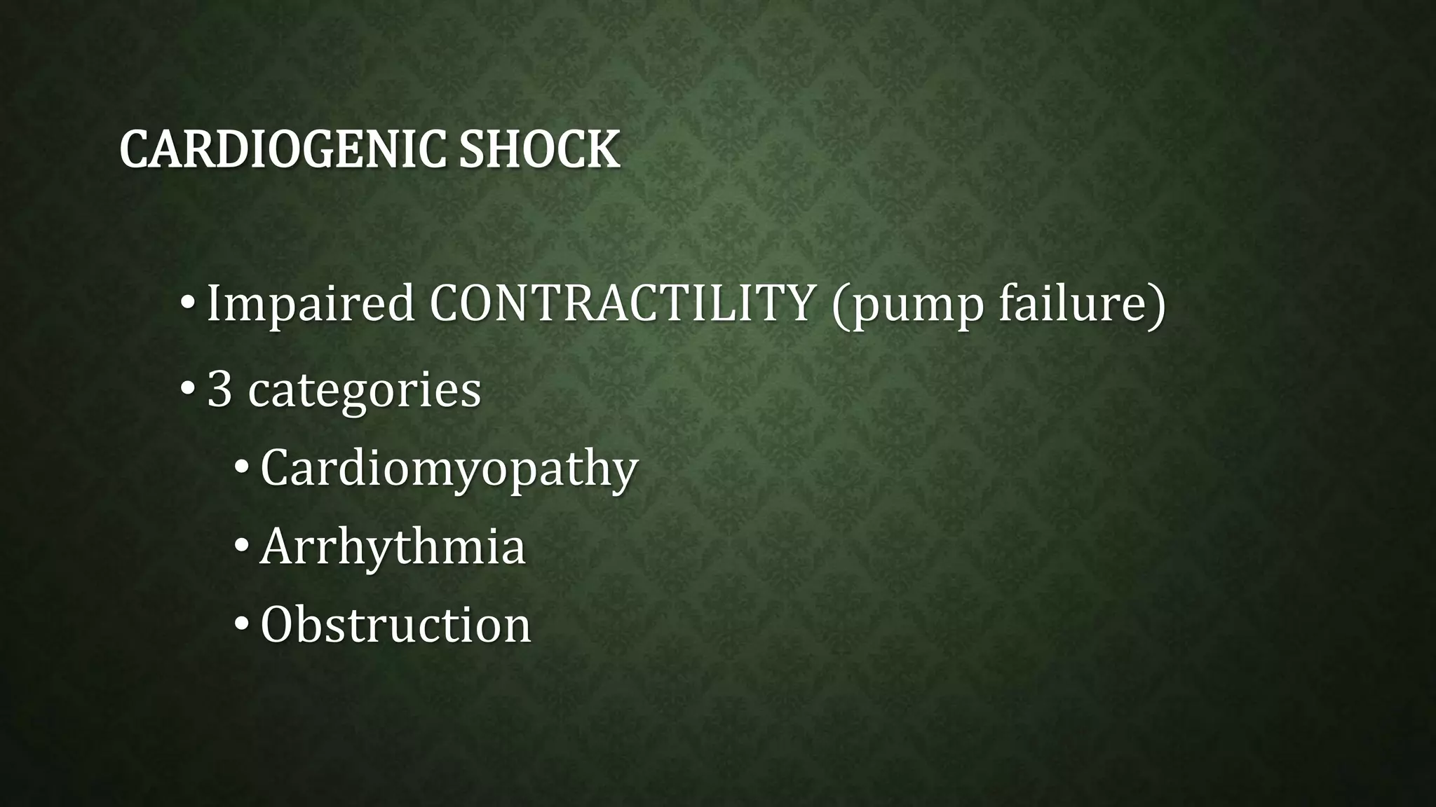 The ABCs of shock | PPTX