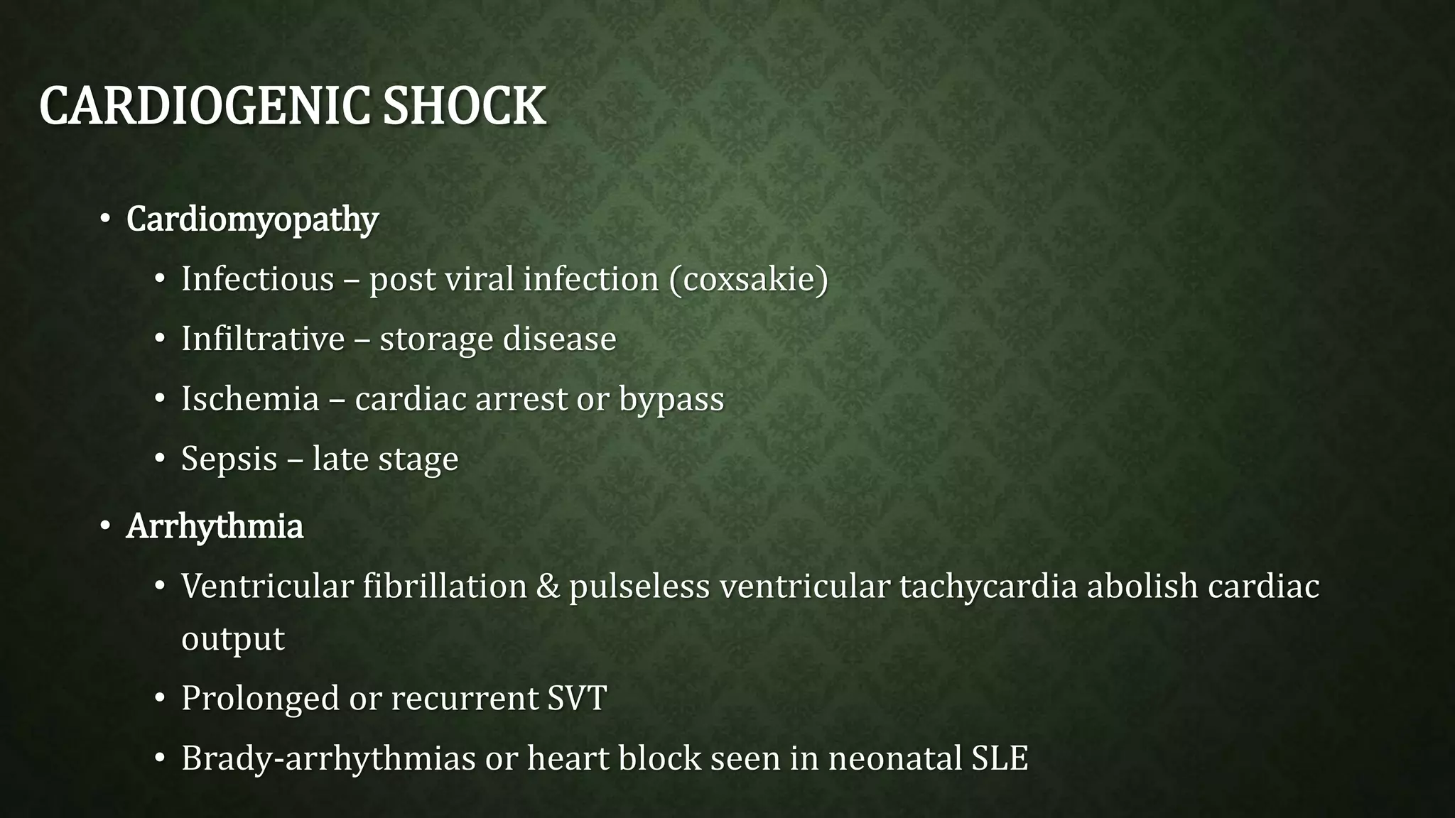 The ABCs of shock | PPTX