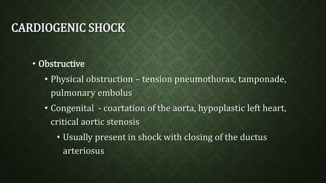 The ABCs of shock | PPT