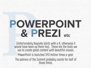 The ABC of the Presentation Summit