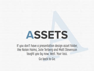 The ABC of the Presentation Summit