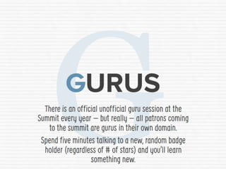 The ABC of the Presentation Summit