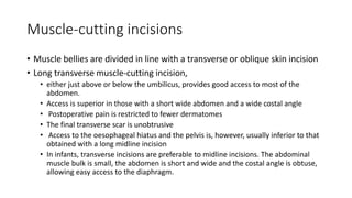 The abdominal wall | PPTX