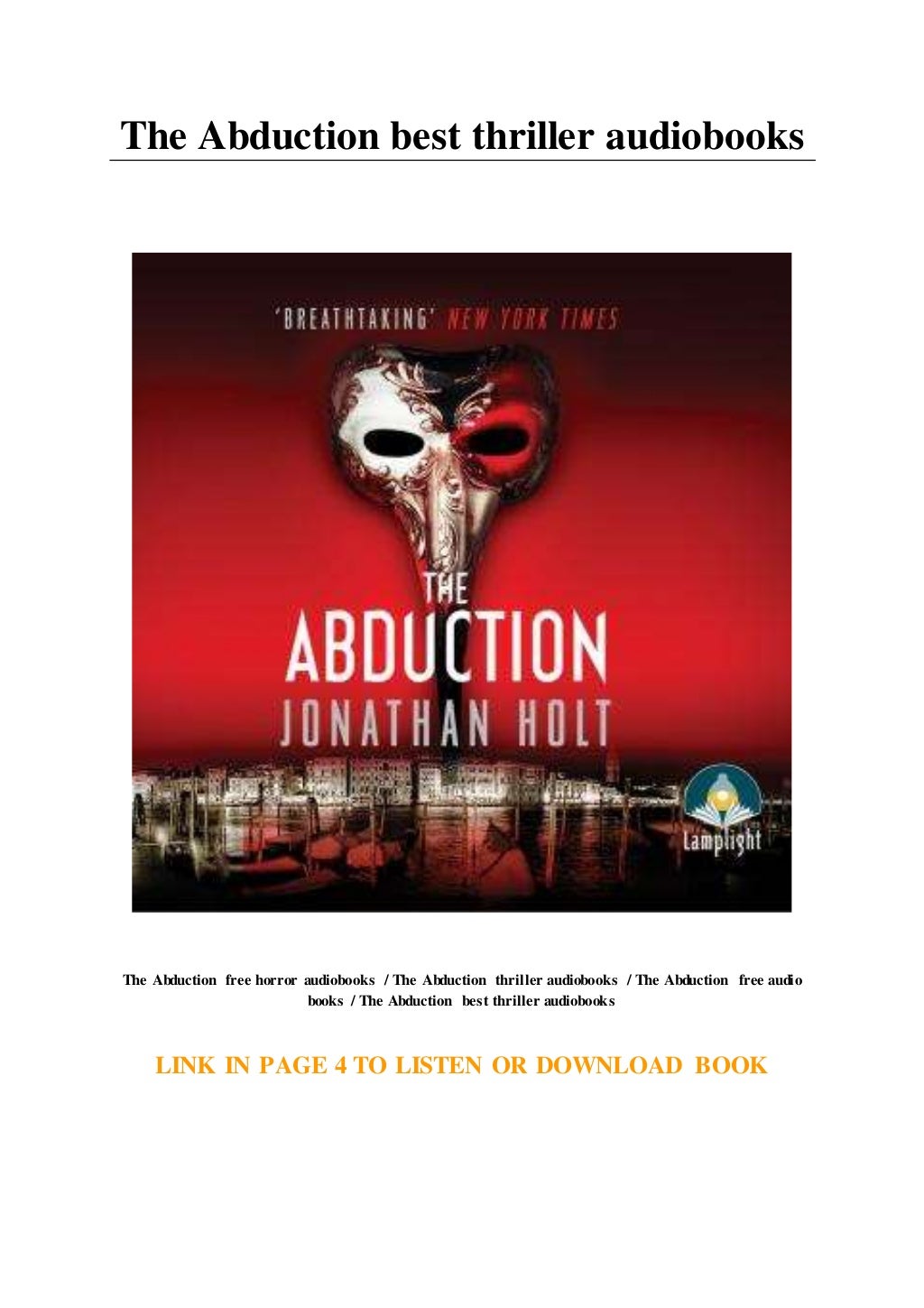Best Thriller Audiobooks 2024 Best Thriller Dawna Erminia
