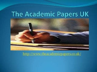 http://www.theacademicpapers.co.uk/

 