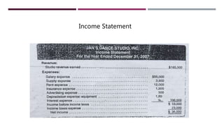 Income Statement
 