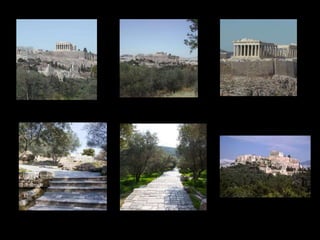 The two theaters on the Acropolis slope 
• The South slope of the Acropolis has two theaters, 
the Odeion of Herodes Attic...