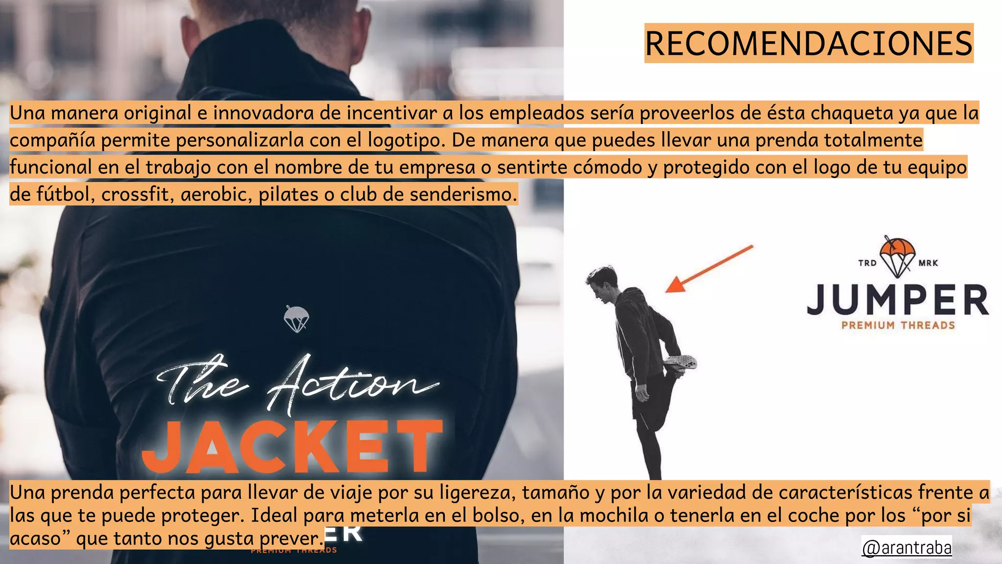 The Action Jacket By Jumper Threads – Veste Noire Taille L, Nylon (occasion)