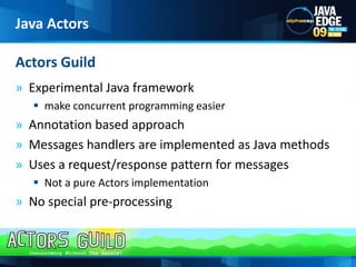 The Actor Model - Towards Better Concurrency | PPTX | Programming ...