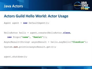 The Actor Model - Towards Better Concurrency | PPTX | Programming ...