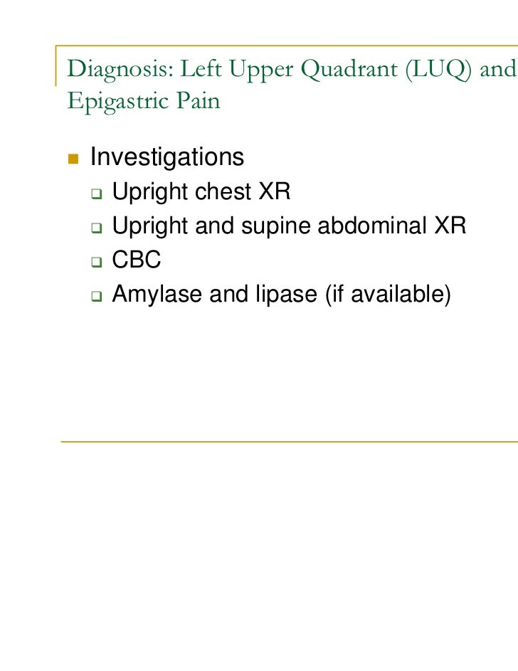 The acute abdomen dr lutuful