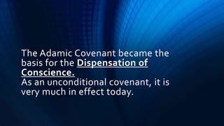 The Adamic Covenant | PPTX