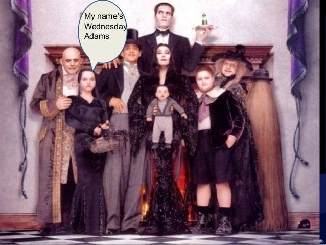 The addams family family tree