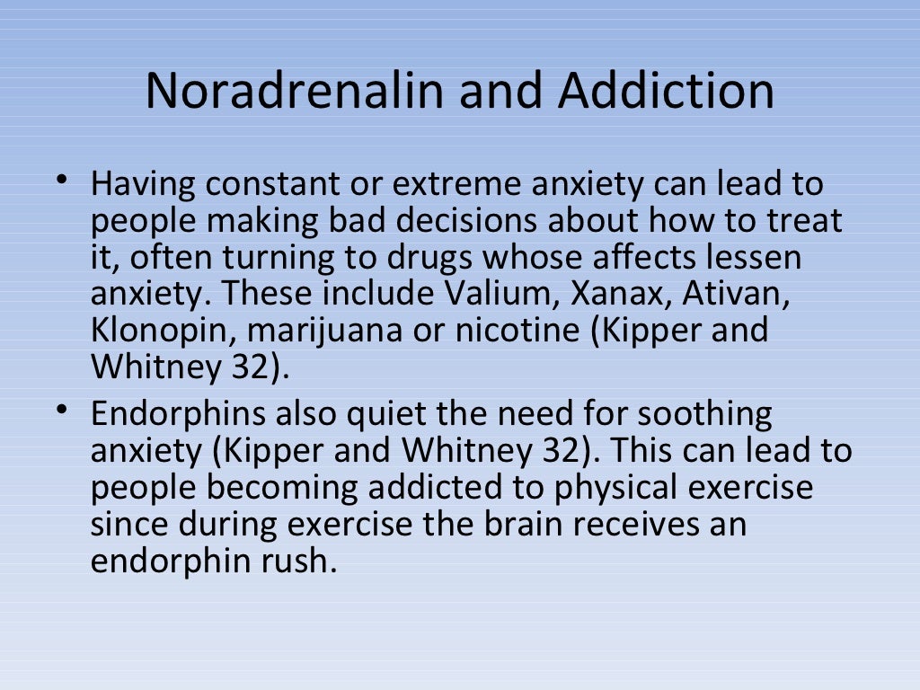 The addicted brain
