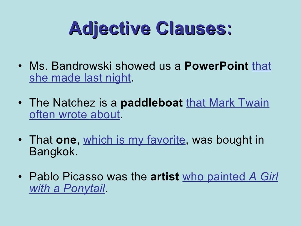 the-adjective-clause