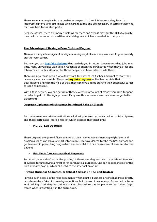 the advantages and disadvantages of fake diplomas and degrees how to create a fake degree certificate