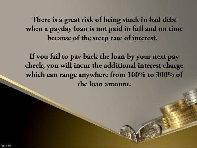 how to avoid paying back payday loans