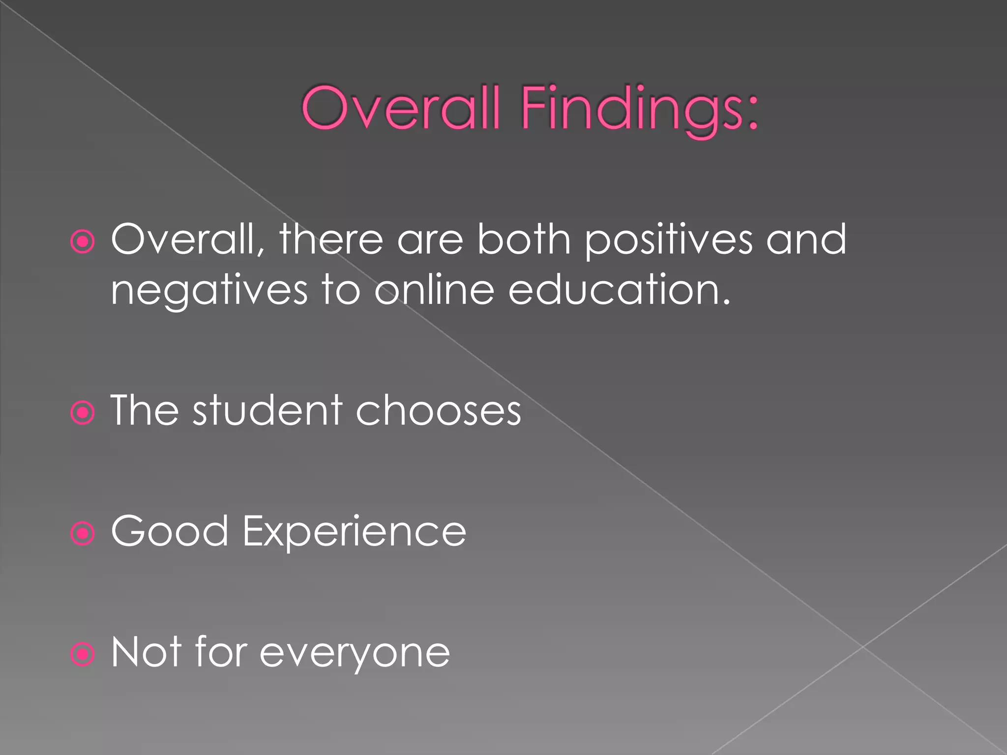 The advantages and disadvantages of online learning | PPTX