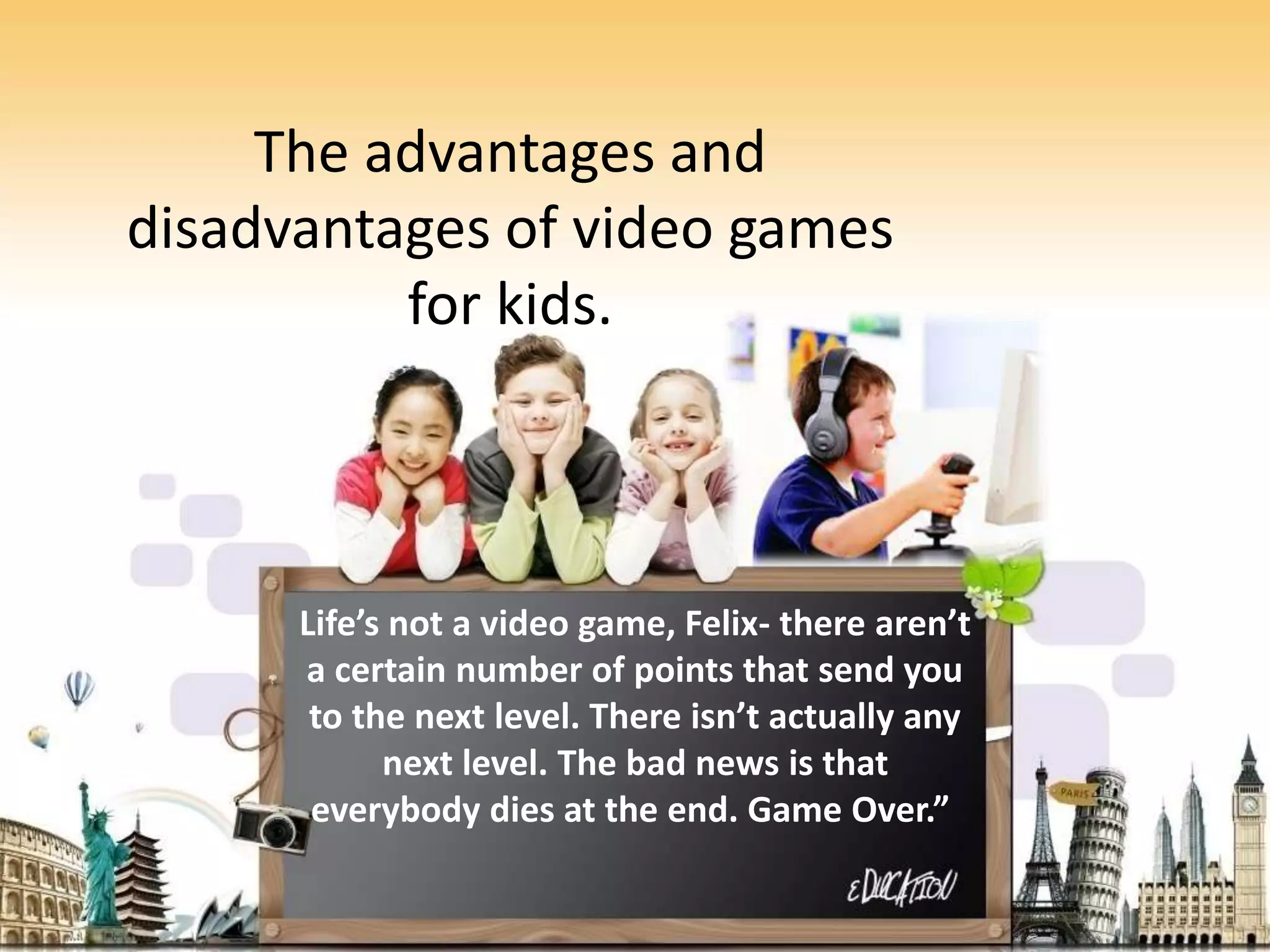 Disadvantages of Gaming