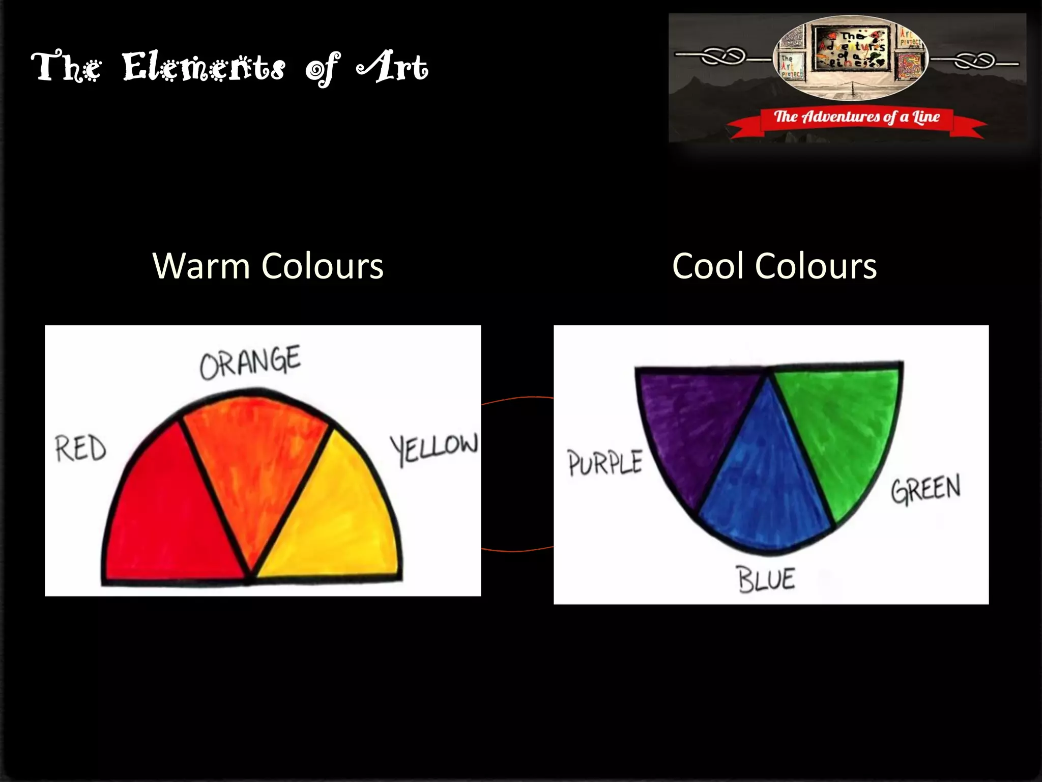 Warm Colours Cool Colours
The Elements of Art
 