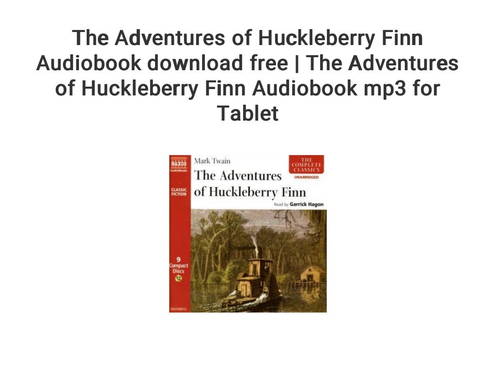 huckleberry finn audiobook free download