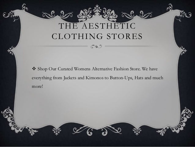 aesthetic clothing online