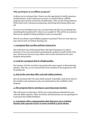 The affiliate marketers_handbook