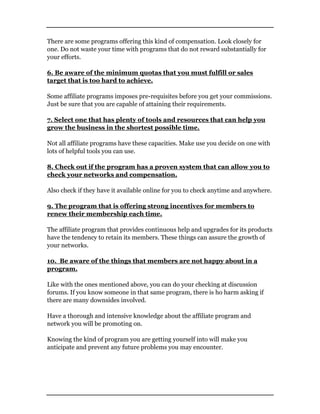 The affiliate marketers_handbook