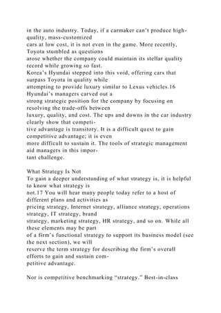 THE AFI STRATEGY FRAMEWORKPART 1Strategy Analysis CHAP.docx