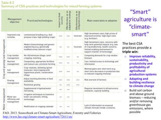 A unique partnership and systemic approach to food insecurity and climate change in Africa 