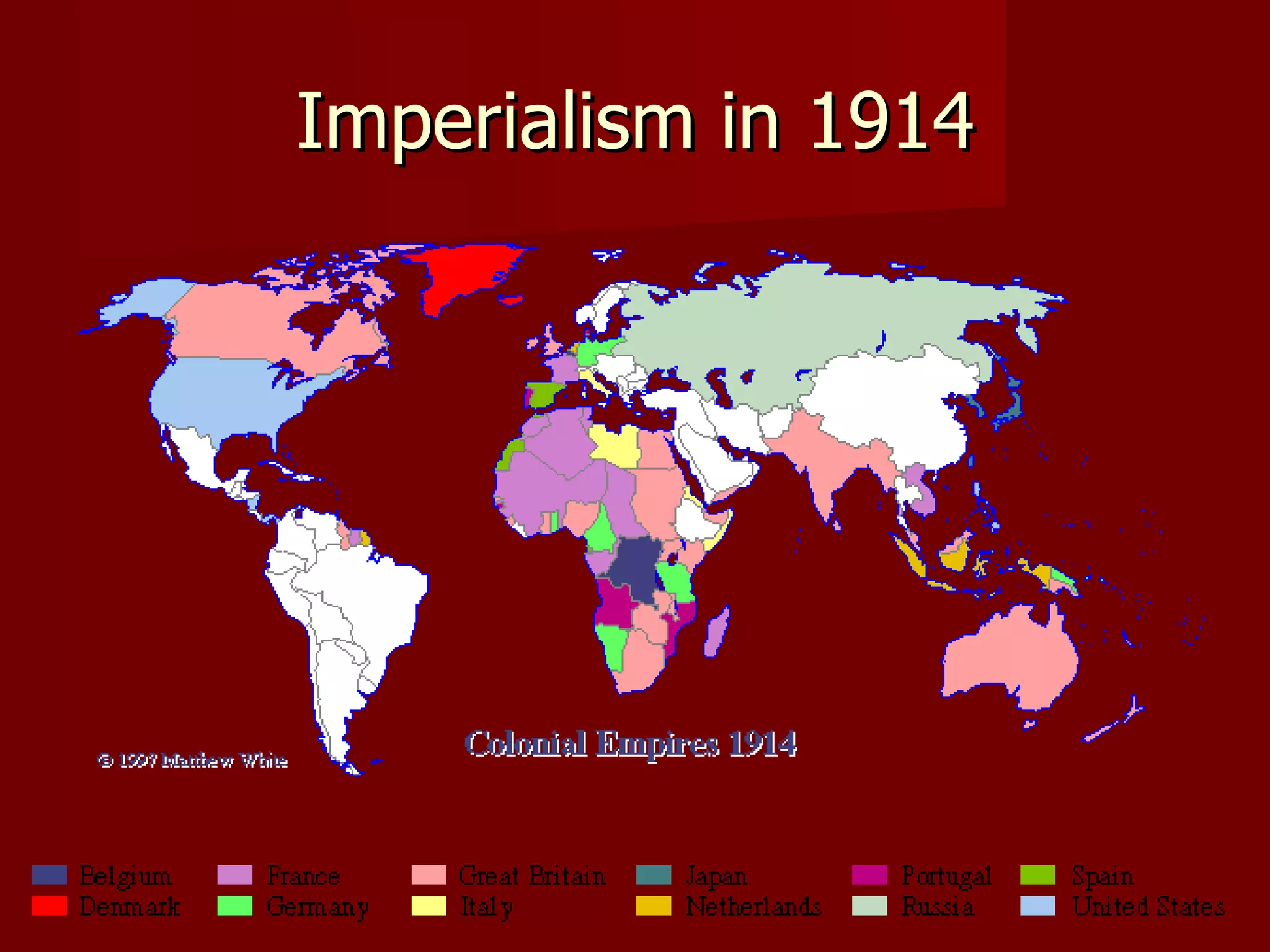 Imperialism in 1914 