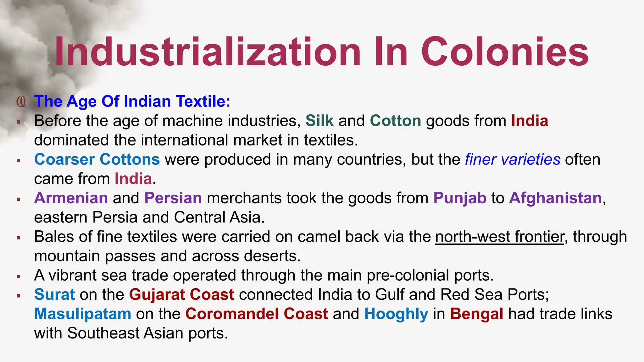 The Age Of Industrialization Class 10th PPT