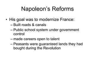 The Age Of Napoleon | PPT