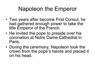 The Age Of Napoleon | PPT