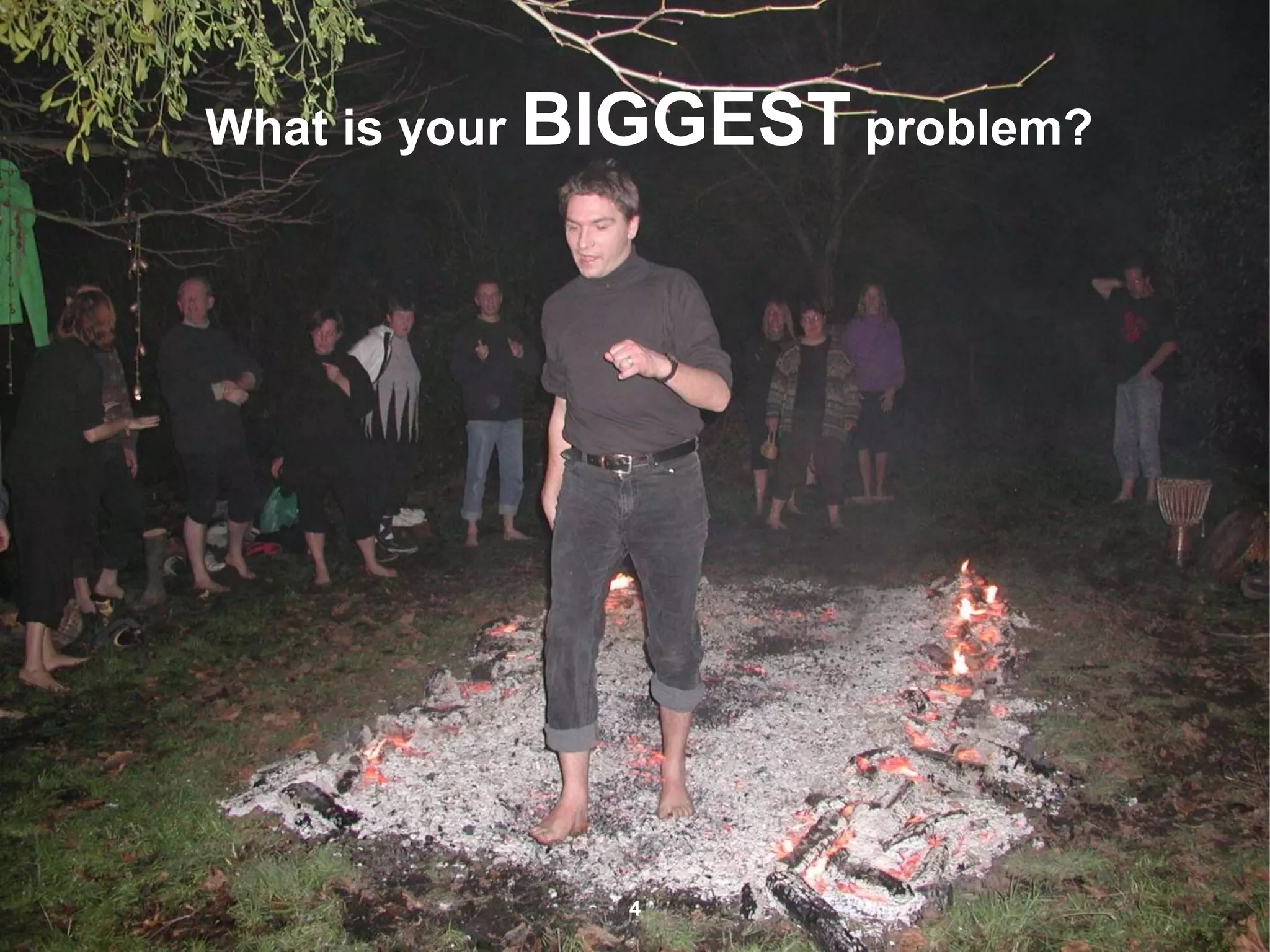 What is your BIGGEST problem?
4
 