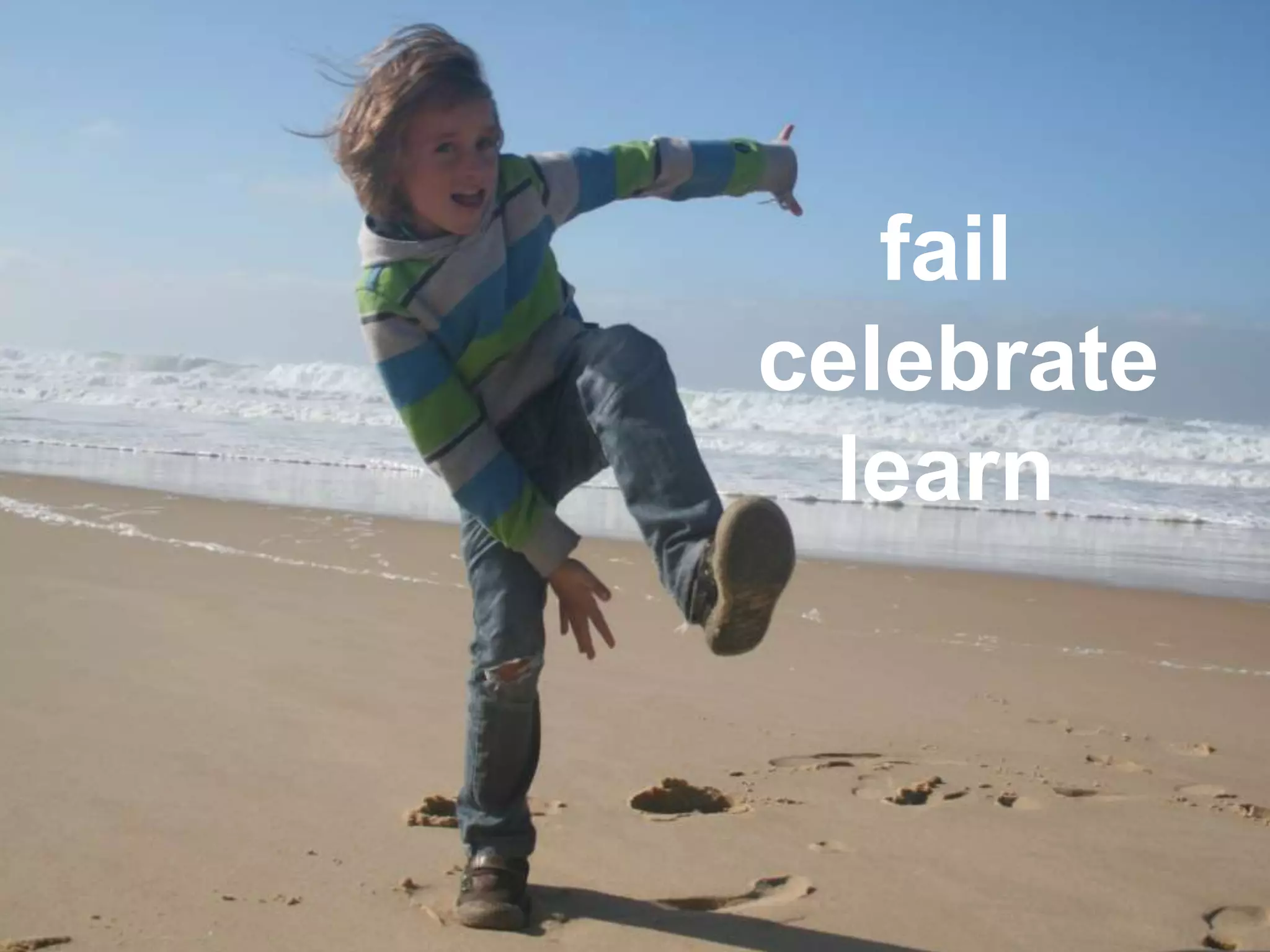 fail
celebrate
learn
 