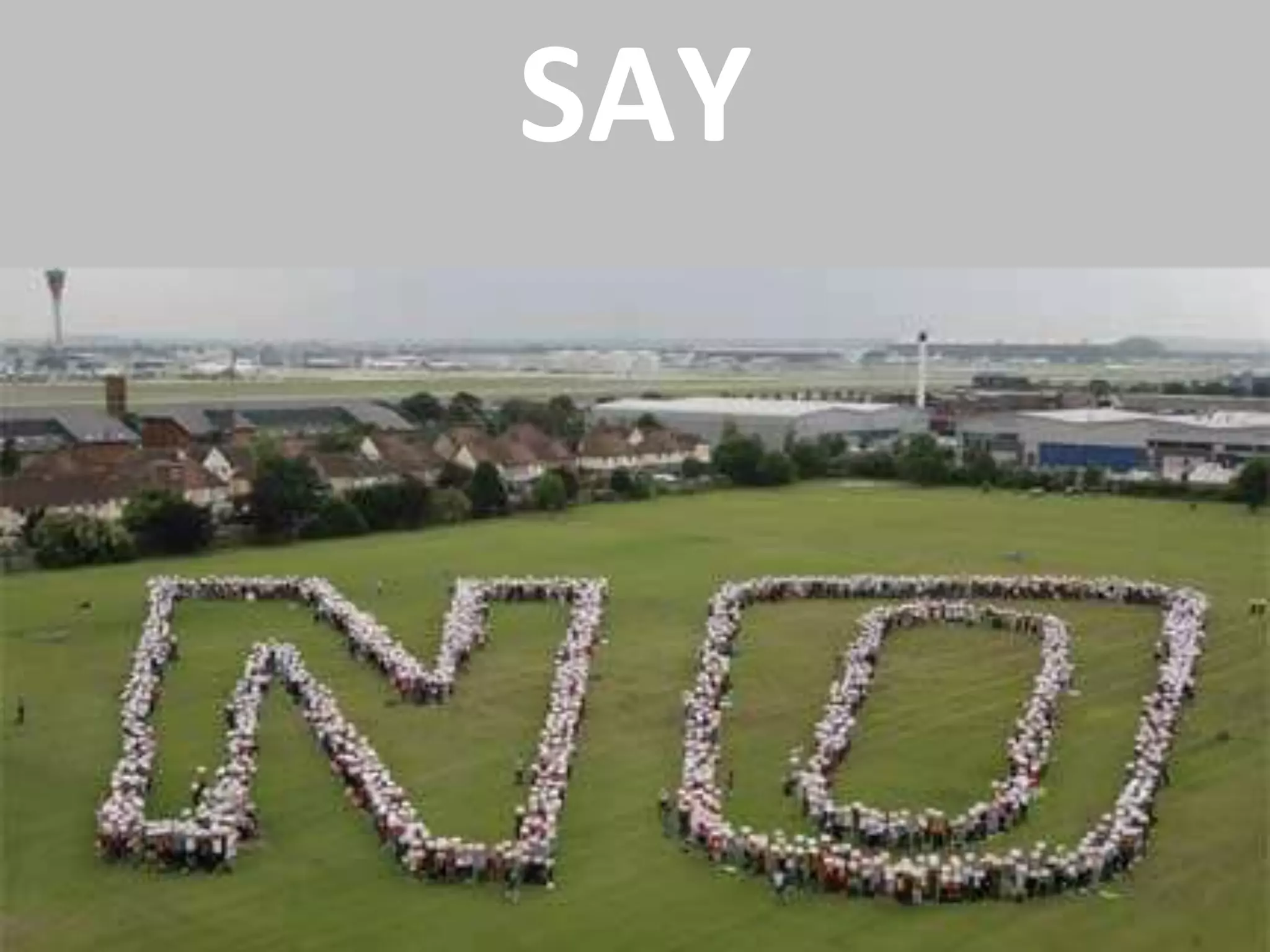SAY
48
 
