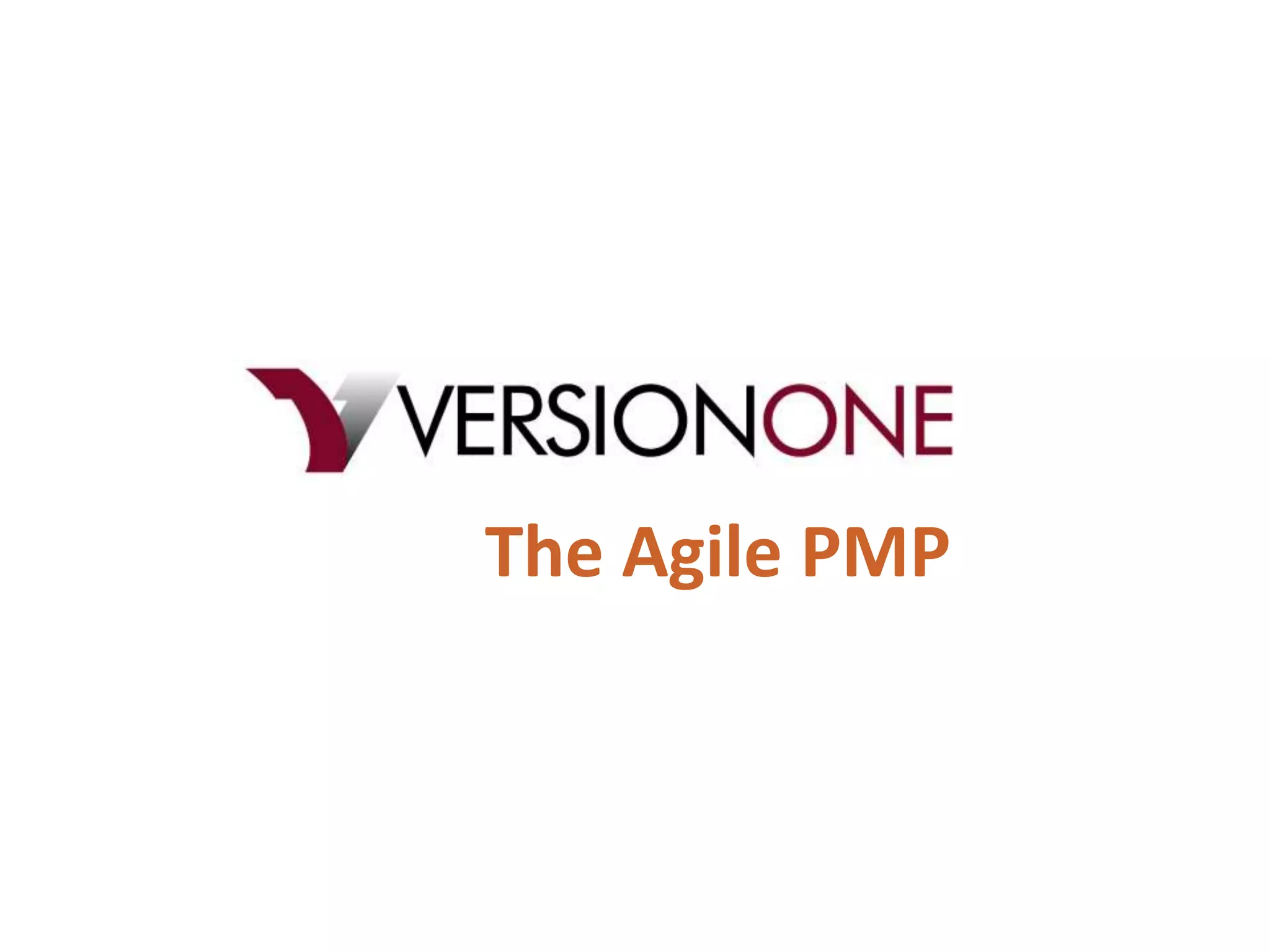 The Agile PMP