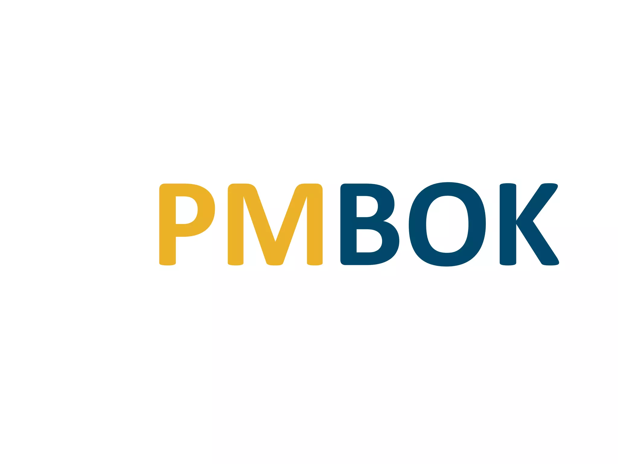PMBOK