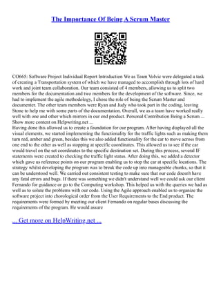 The Agile Readiness Assessment Tool Essay | PDF