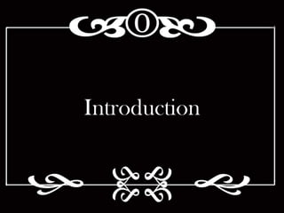 Introduction
 