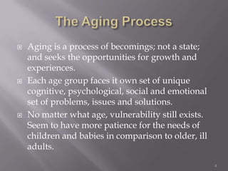 Dem Aging Process The Aging Process | PPTX