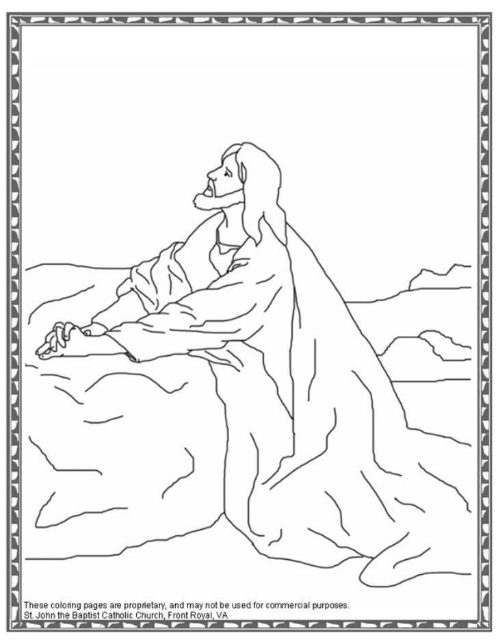 Get Agony In The Garden Drawing PNG
