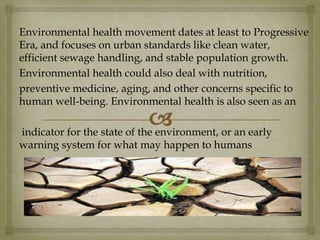 The ailing planet | PPTX