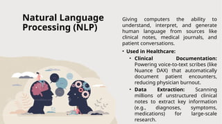 The AI Revolution in Healthcare evolutionizes diagnosis process | PPTX