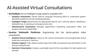 The AI Revolution in Healthcare evolutionizes diagnosis process | PPTX