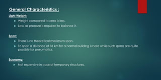 The air inflated structures system | PDF