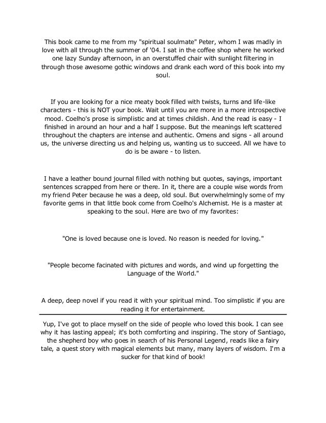 book report on the alchemist the alchemist pdf book report on the alchemist the alchemist pdf