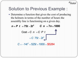 The Algebric Functions | PPTX