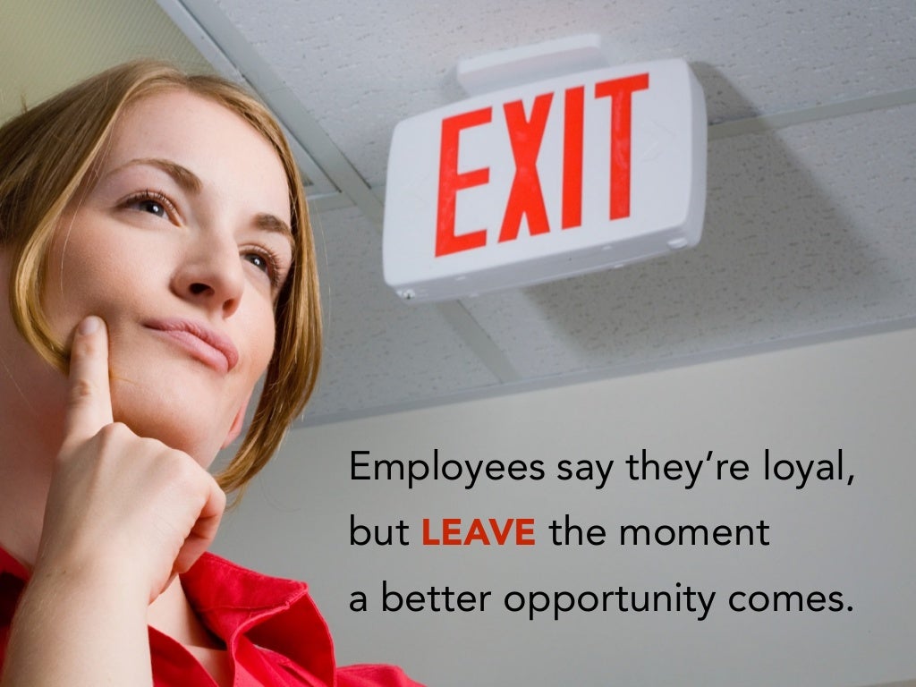 Employees say they’re loyal, but